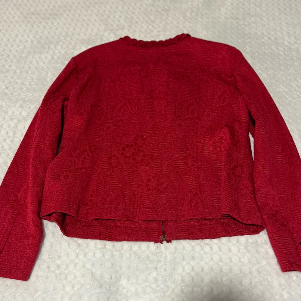 Ruby Rd. Red Women's Blazer - Picture 5 of 5